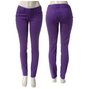 VIBRANT purple skinny jeans! 🙋🏻‍♀️
